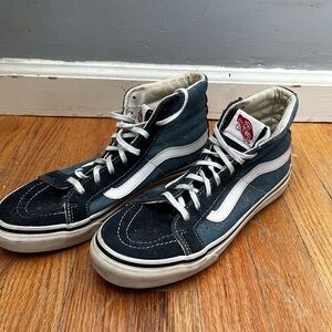 Vans High-Top Sneakers - Two-Tone Navy